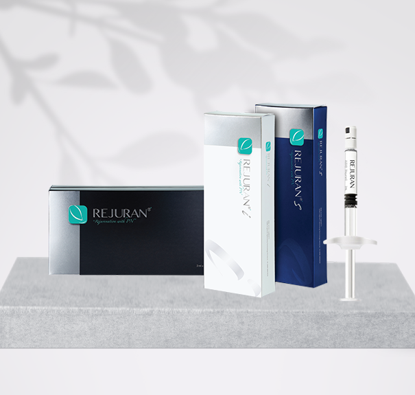 Rejuran Healer collagen booster with Salmon DNA, rejuvenating skin and enhancing hydration and regeneration.