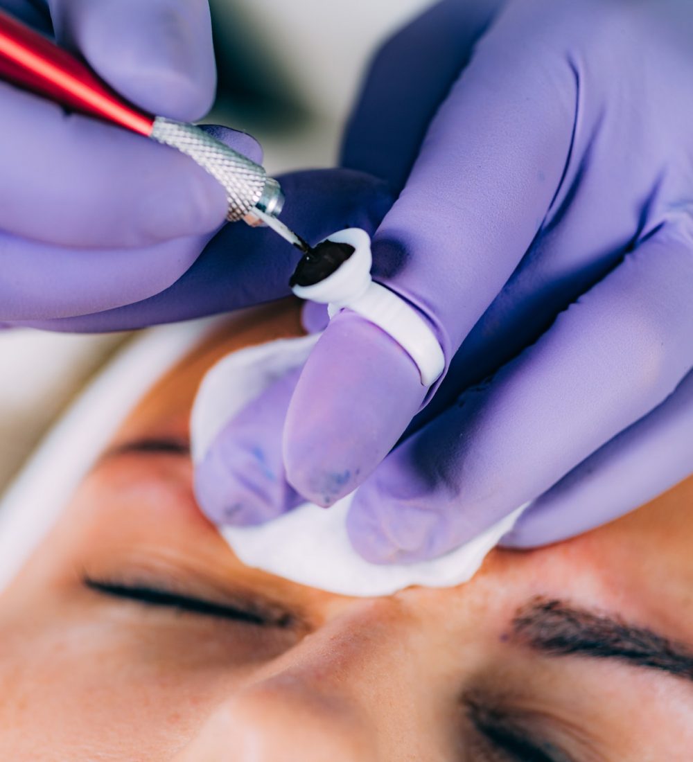 Semi-Permanent Brow Makeup